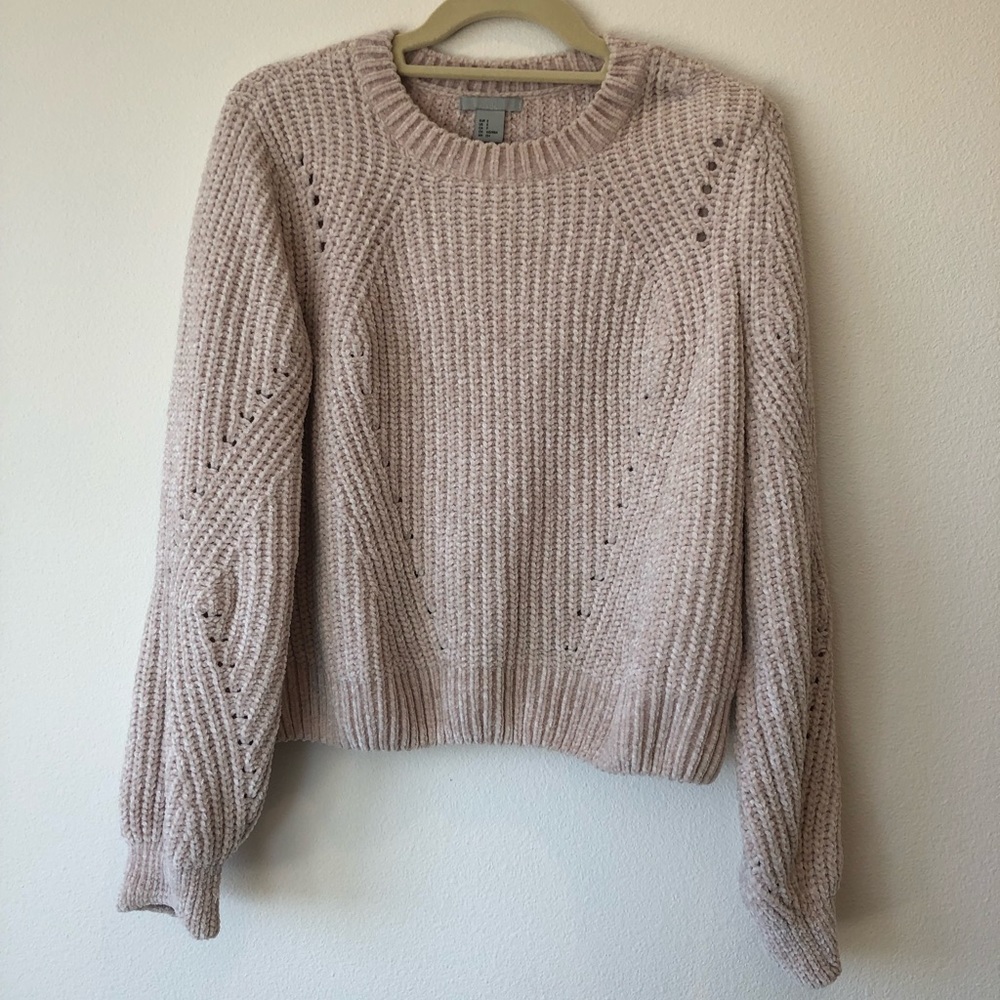 H&M light pink sweater - Picture 1 of 5